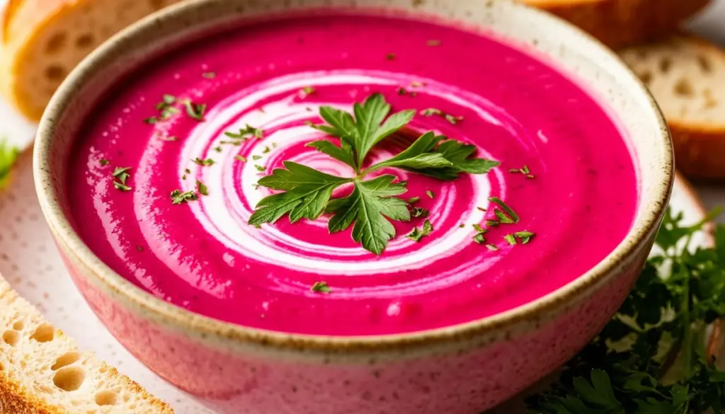 Cremet Rødbedesuppe: Kartofler og fløde gør Rødbeder børnevenlige på 30 minutter