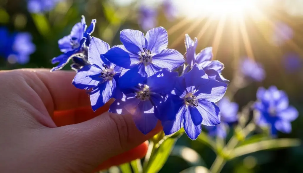 Hjulkrone i haven: Få Gammalinolensyre og blå blomster med denne metode