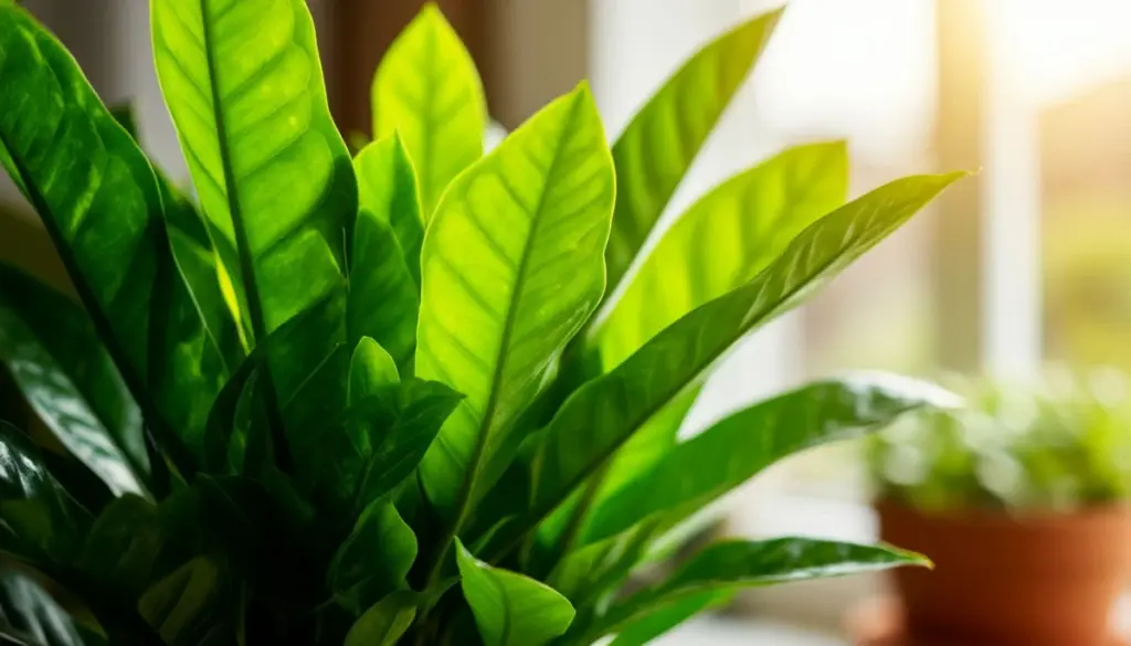 Zamioculcas står stille: Sådan får du den til at vokse med Blodmel